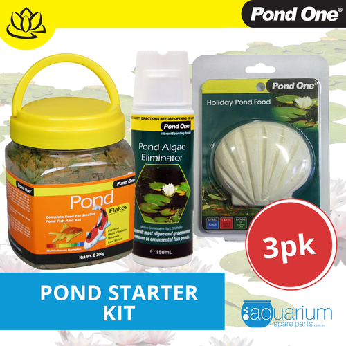 Pond One Pond Starter Kit (3 pack) Pond One Pond Starter Kit (3 pack)