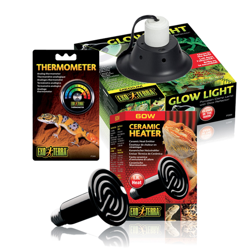Exo Terra Ceramic Heat Emitter Kit 60W (3pc)