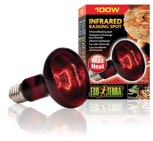 Exo Terra Heat Glo Infrared Heat Lamp Kit 100W (3pc)