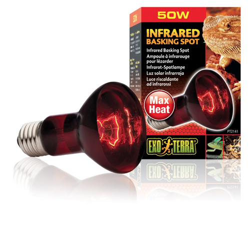 Exo Terra Heat Glo Infrared Heat Lamp Kit 50W (3pc)
