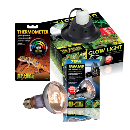 Exo Terra Swamp Basking Spot Bulb Kit 75W (3pc)