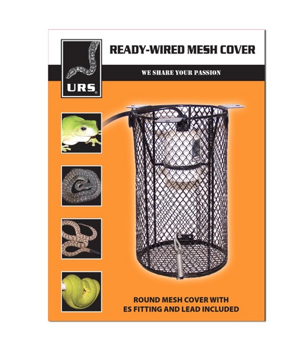 URS Infrared Spot Lamp 100W Kit w/ Mesh Cover
