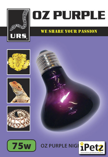 URS OZ Purple Heat Light 75W Kit w/ Mesh Cover