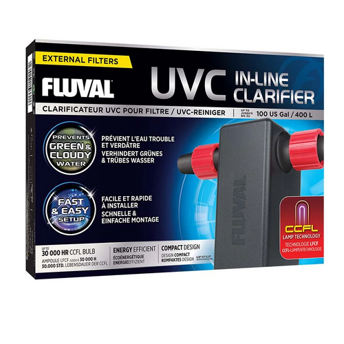 Fluval UVC Inline Clarifier Unit 3w (A203)