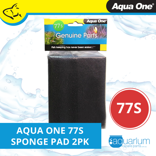 Aqua One AquaNano 25 Sponge Pad - 15ppi (2pk) 77s (25077s)