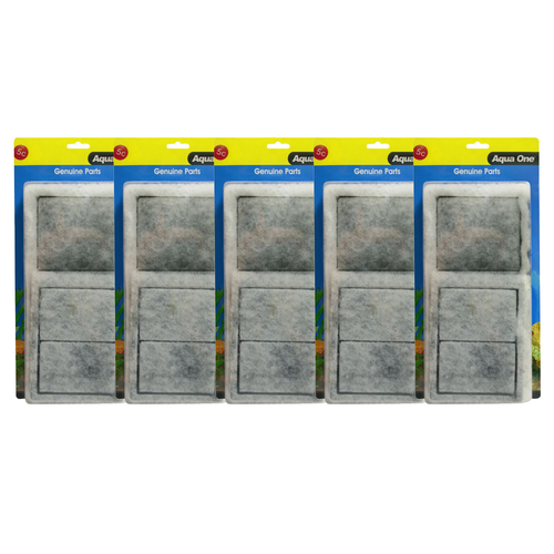 Aqua One AquaStyle 980/980T Carbon Cartridge 5c BULK BUY 5pk