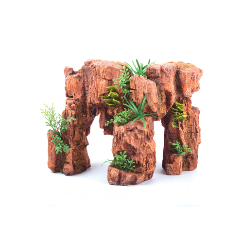 Kazoo Red Stonehenge W/Plants 20cm Part 2 (18382)