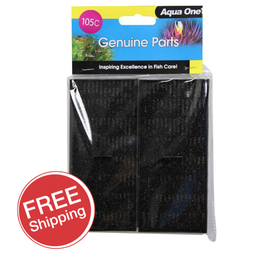 Aqua One EcoStyle 42/47 Carbon Cartridge (2pk) 105c (25105c)