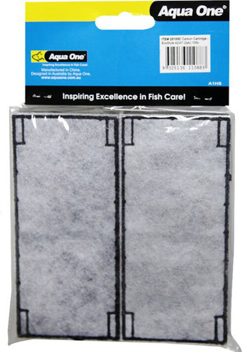 Aqua One EcoStyle 42/47 Carbon Cartridge (2pk) 105c (25105c)