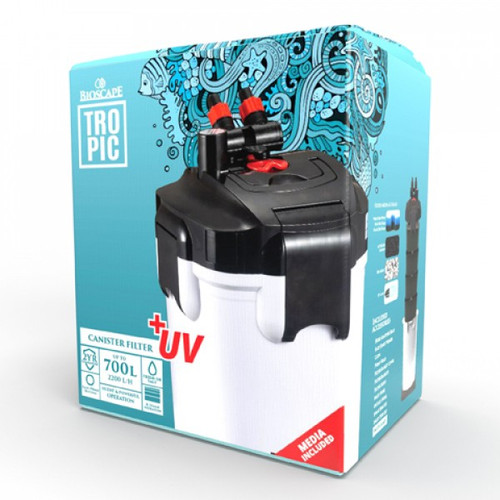 Bioscape Tropic Canister Filter 2200lph UV 9w (BIS34)