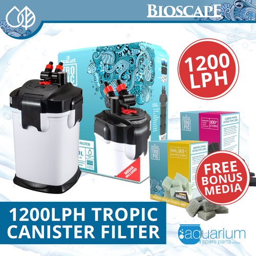 Bioscape Tropic Canister Filter 1200lph (BIS31)