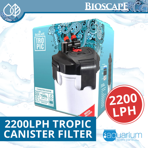 Bioscape Tropic Canister Filter 2200lph (BIS33)