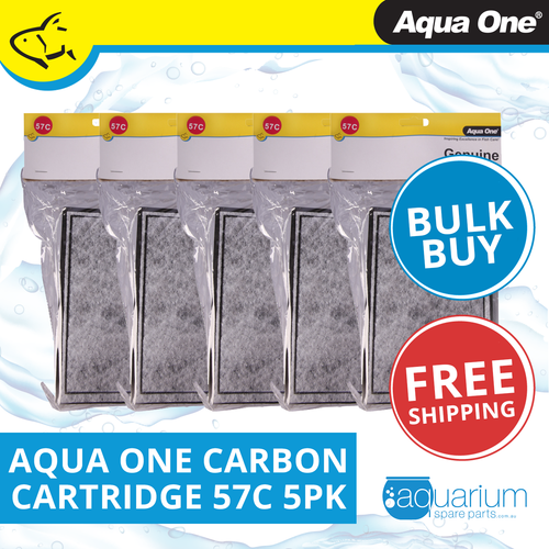 Aqua One ClearView 600 Carbon Cartridge 57c BULK BUY 5pk (25057c) Aqua One ClearView 600 Carbon Cartridge 57c BULK BUY 5pk (25057c)
