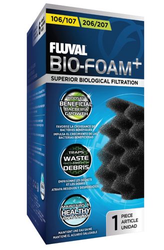 Fluval 105/205 & 106/206 & 107/207 Bio Foam + (1pk) (A-236)