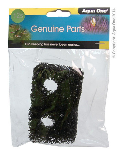 Aqua One Moray & Pondmaster 1300 Sponge (2pk) 12s (25012s)