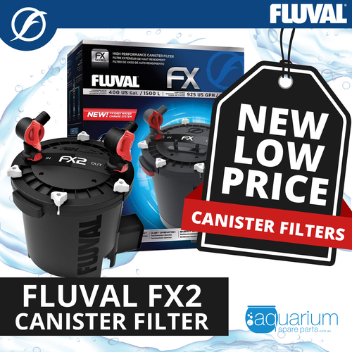 Fluval FX2 High Performance Canister Filter - Up to 750L ( A213 )