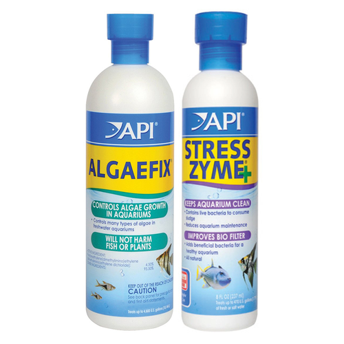 API Algaefix & Stress Zyme Kit 237mL (2 pack)