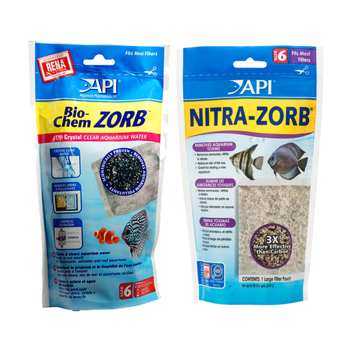 API Bio Chem Zorb & Nitra Zorb Kit (2 pack)