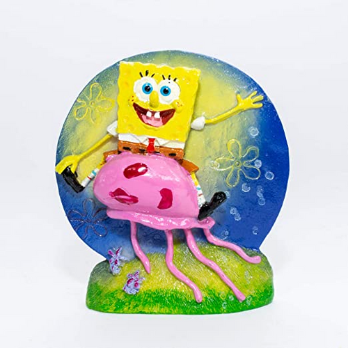 Penn-Plax SpongeBob Squarepants on Jellyfish Large