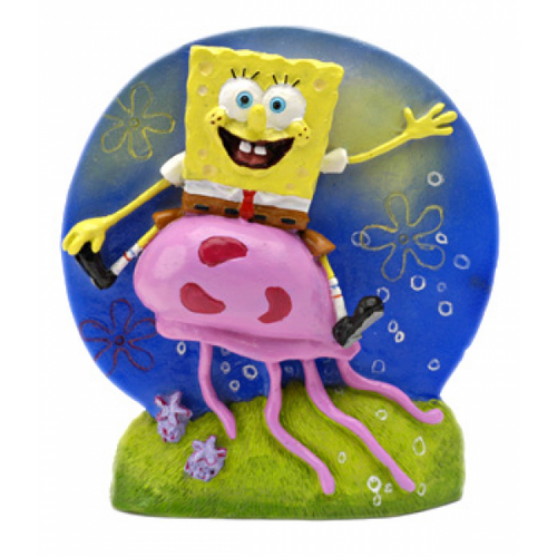 Penn-Plax SpongeBob Squarepants on Jellyfish Large