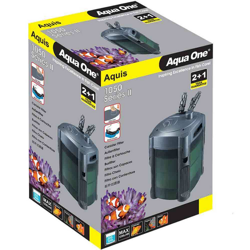 Aqua One Aquis Series II 1050 Ultimate Canister Filter Package (6pk)
