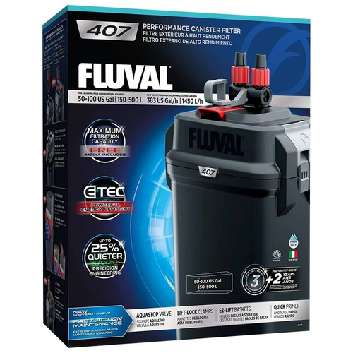 Fluval 407 Ultimate Canister Filter Package (6pk)