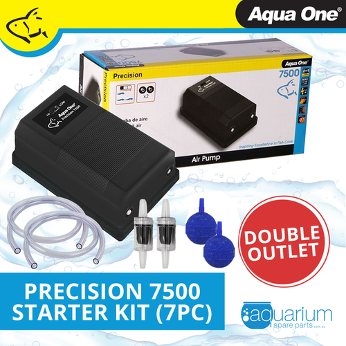 Aqua One Precision 7500 Air Pump Starter Kit (7pc)