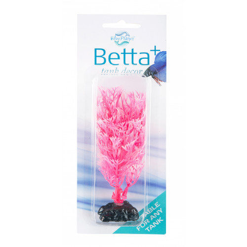 Blue Planet Betta Tank Plant #4 - Pink (EG182)