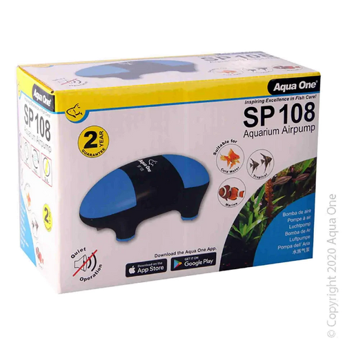 Aqua One SP 108 Air Pump Starter Kit (4pc)