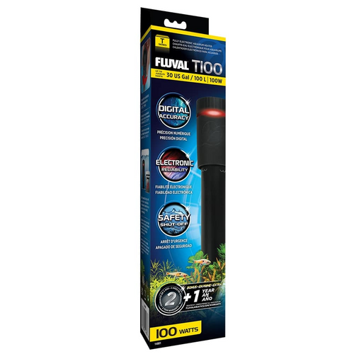 Fluval T100 Fully Electronic Aquarium Heater 100W (14881)