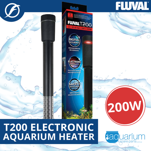 Fluval T200 Fully Electronic Aquarium Heater 200W (14883)