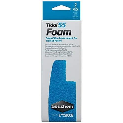 Seachem Tidal 55 Foam Sponge - 2 Pack