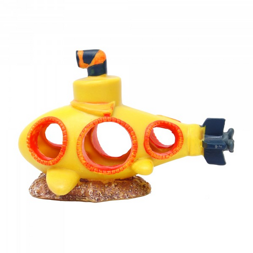 Bioscape Fantasy Yellow Submarine Ornament 15x11cm (BIS405)