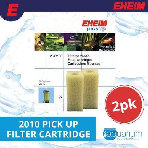 Eheim 2010 Pick Up Filter Cartridge (2pk) (2617100)