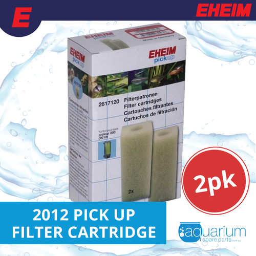 Eheim 2012 Pick Up Filter Cartridge (2pk) (2617120)
