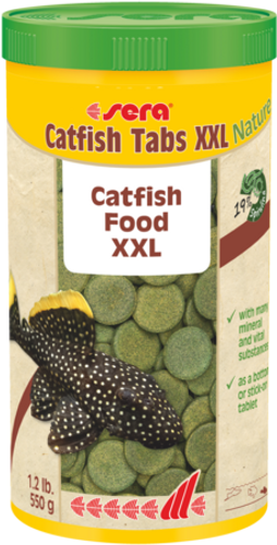 Sera Catfish Tabs XXL Nature Food - 550g / 1L (00499)