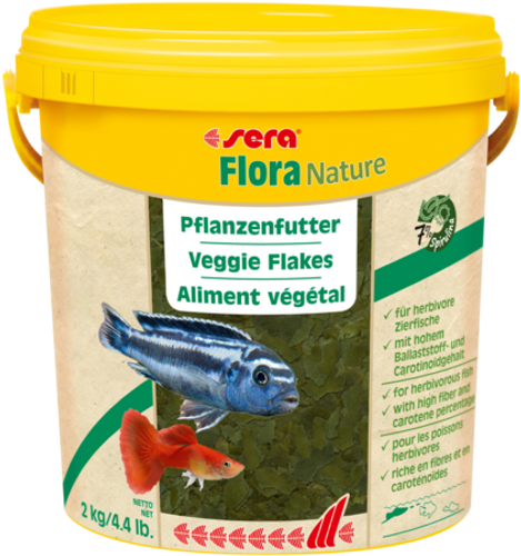 Sera Flora Nature Food - 2Kg / 10L (32289)