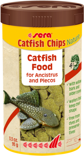 Sera Catfish Chips Nature Food - 95g / 250mL (00511)