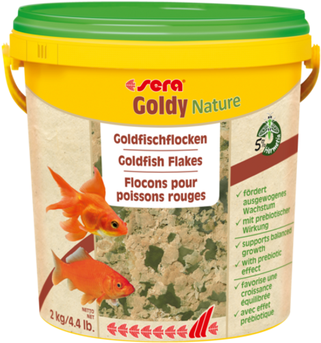 Sera Goldy Nature Food - 2Kg / 10L (32290)