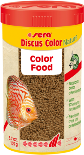 Sera Discus Color Nature Food - 105g / 250mL (00334)