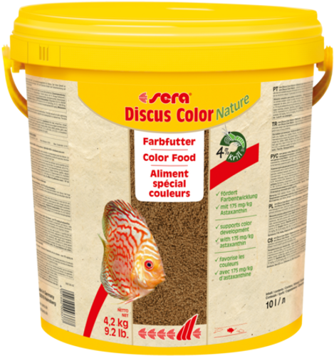 Sera Discus Color Nature Food - 4.2Kg / 10L (00337)