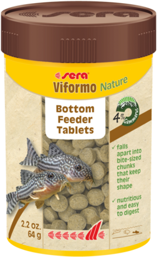 Sera Viformo Nature Food - 64g / 100mL / 258 Tabs (00540)