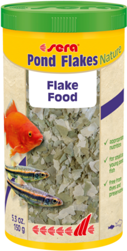 Sera Pond Flakes Food - 180g / 1L (07070)