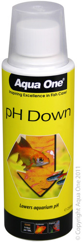 Aqua One pH Down Liquid 250ml (92163)