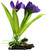 Aqua One Violet W/Log Base Plastic Plant - Small (28185)