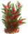 Aqua One Red Pontederia/Typha W/Gravel Base Plastic Plant - X Large (28221)