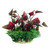 Aqua One Ecoscape Lily Red Plastic Plant 10cm - Small (28372)