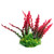 Aqua One Ecoscape Ruffled Lace Red Plastic Plant 20cm - Med (28384)