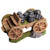 Aqua One Whisky Barrel Wagon Ornament (36927)