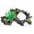 Aqua One Driftwood with Plant Ornament (37888)